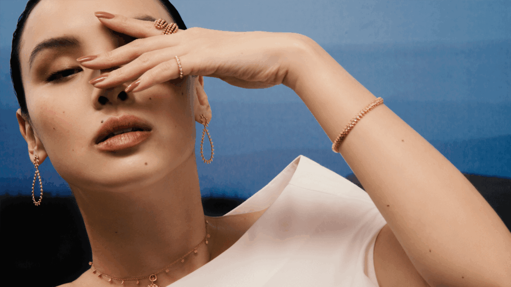 Coleção Infinito, joias em ouro 18K de Carla Amorim