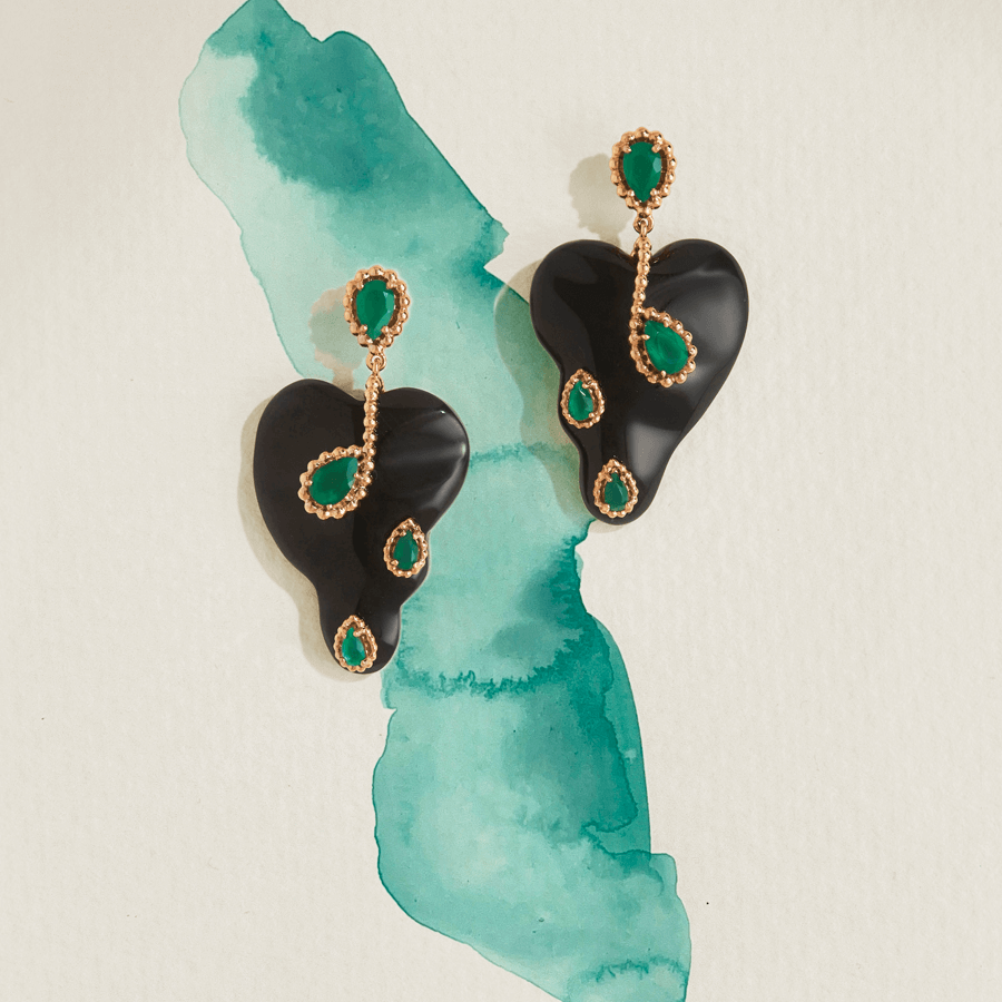 Brincos de ouro 18K Carla Amorim