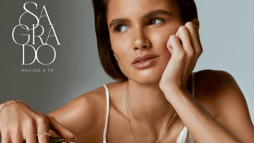 Joias em ouro 18k da Coleção Sagrado, de Carla Amorim