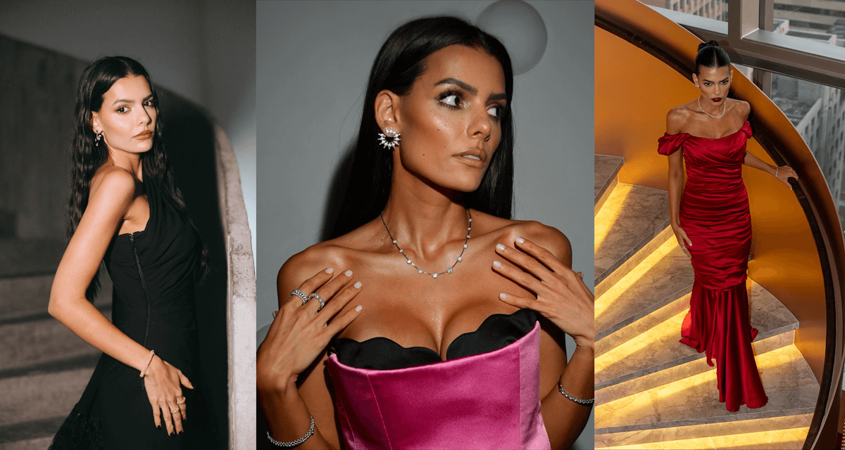 Lara Akel usa joias Carla Amorim