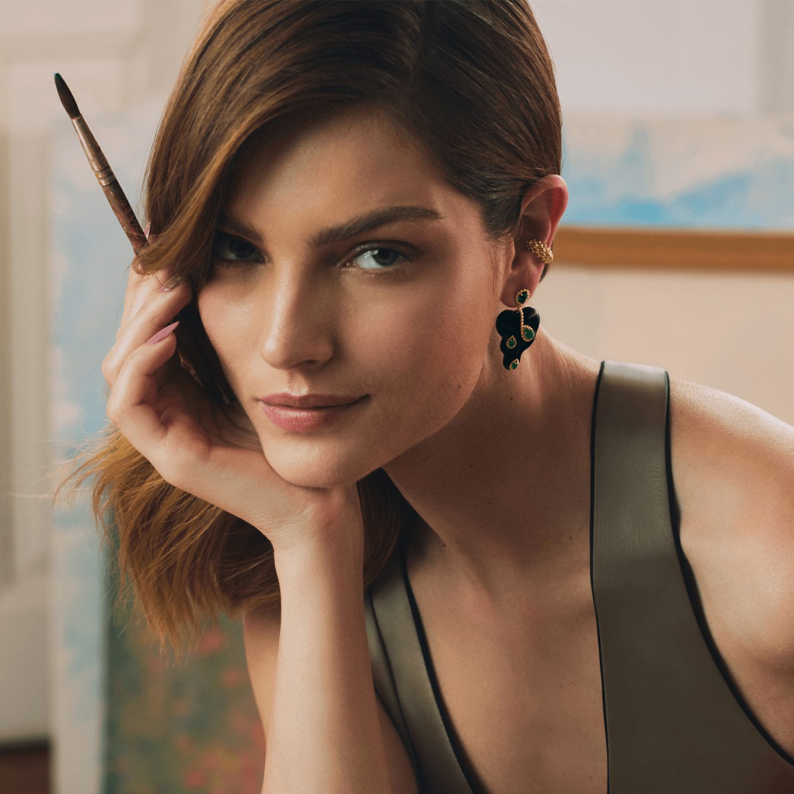 Carla Amorim, joias em ouro 18k da Coleção Aquarela