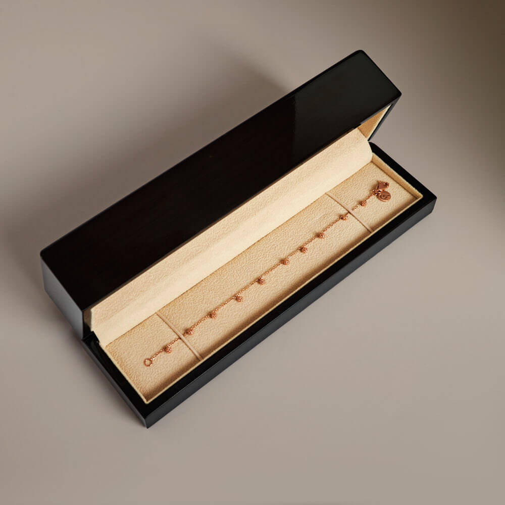 Pulseira Amorinhas 17cm - Imagem 4