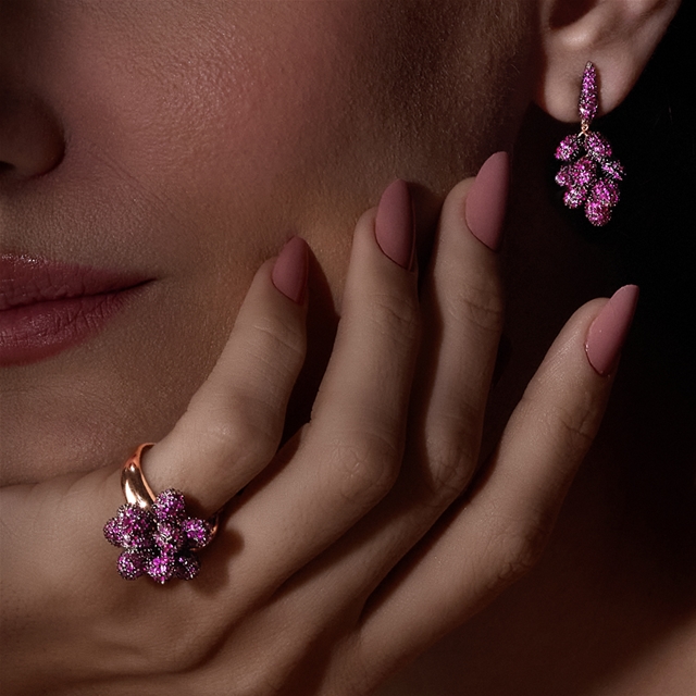 Anel Cacho Rubi - Imagem 2