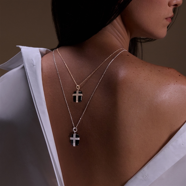 Pingente Cruz Simplesmente com Onix - Imagem 4