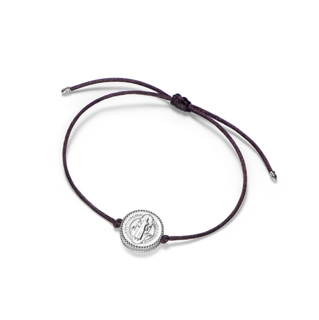 Pulseira Sao Bento com Seda Pulseira Sao Bento com Seda